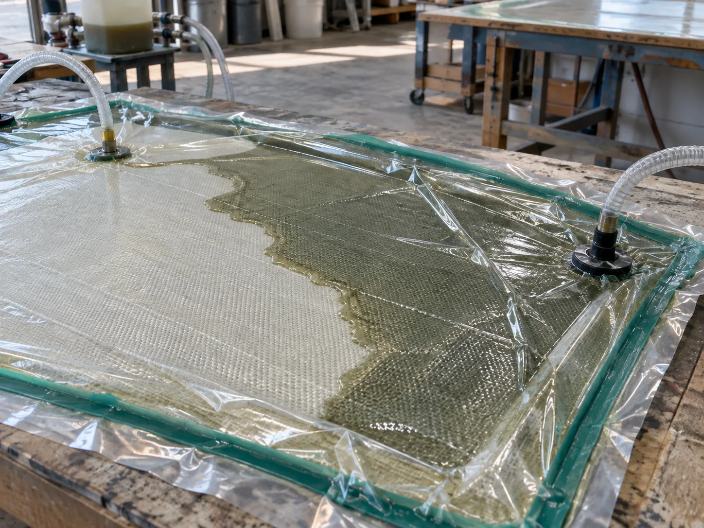 Vacuum infusion