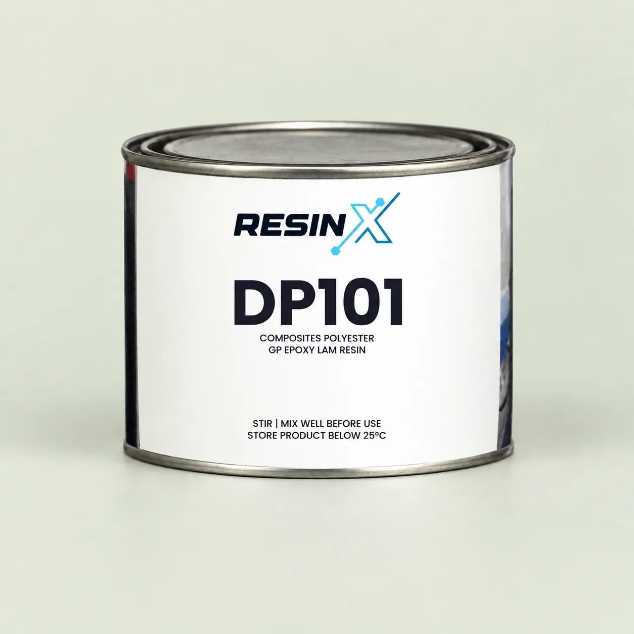 ResinX DP101 epoxy laminating resin tin